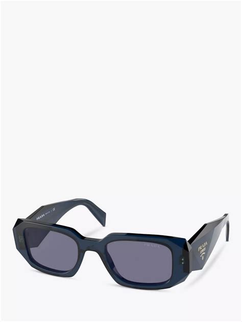 women's prada rectangle sunglasses